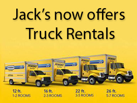Jack's Rental now offers truck rentals from penske. Click to get a quote.
