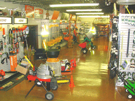 Jack's sales floor